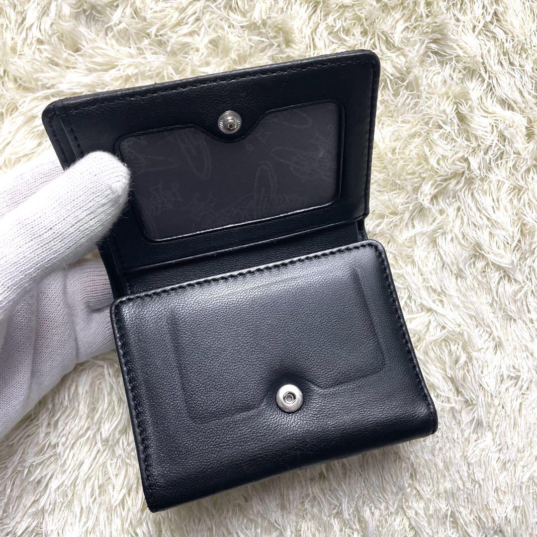 ヴィヴィアンウエストウッド 三つ折り財布 がま口 ブルーオーブ