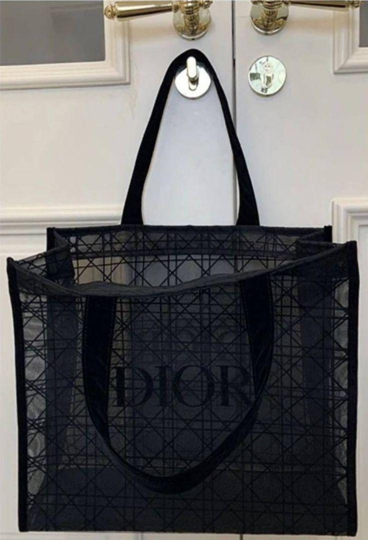 ディオール メッシュトートバッグ ノベルティ⭐肩掛けバック Christian Dior - DIOR メッシュトートバッグ ノベルティ
