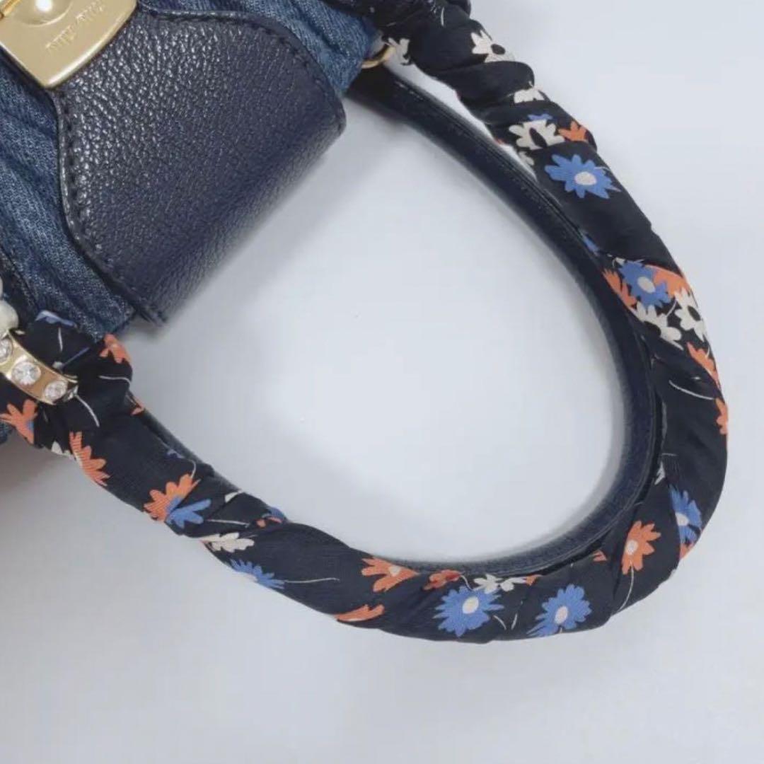 《★人気》マトラッセ デニムバッグ miumiu ミュウミュウ 画像4