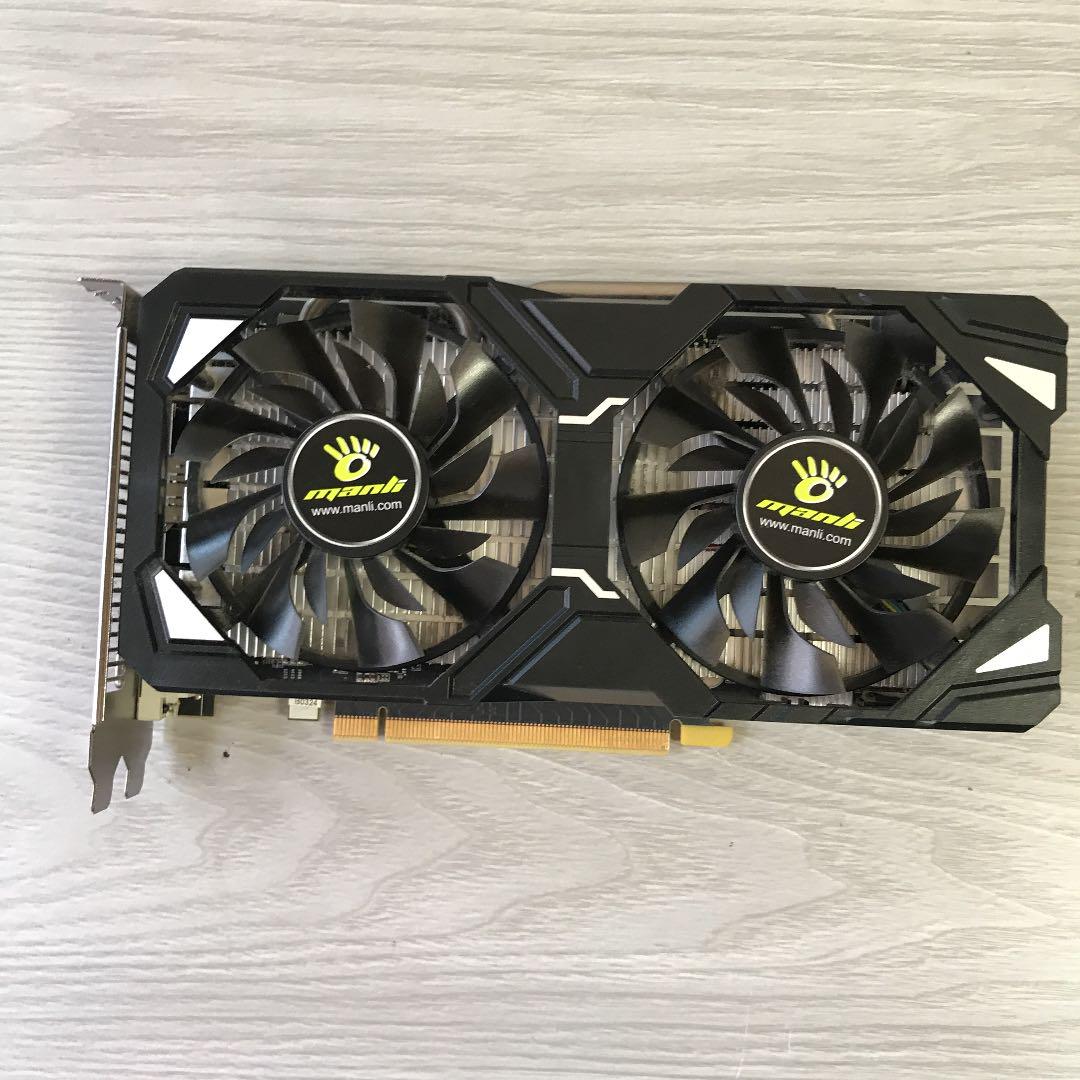 週末値下げ MANLI GTX1060 6GB Black Frame 品