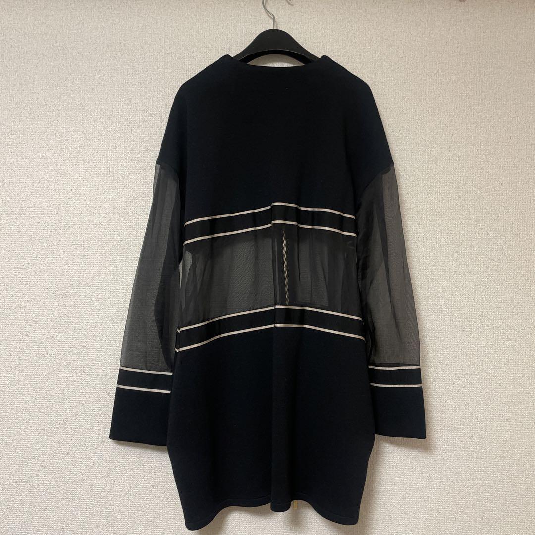 TOMASO Stefanelli 黒異素材アウター
