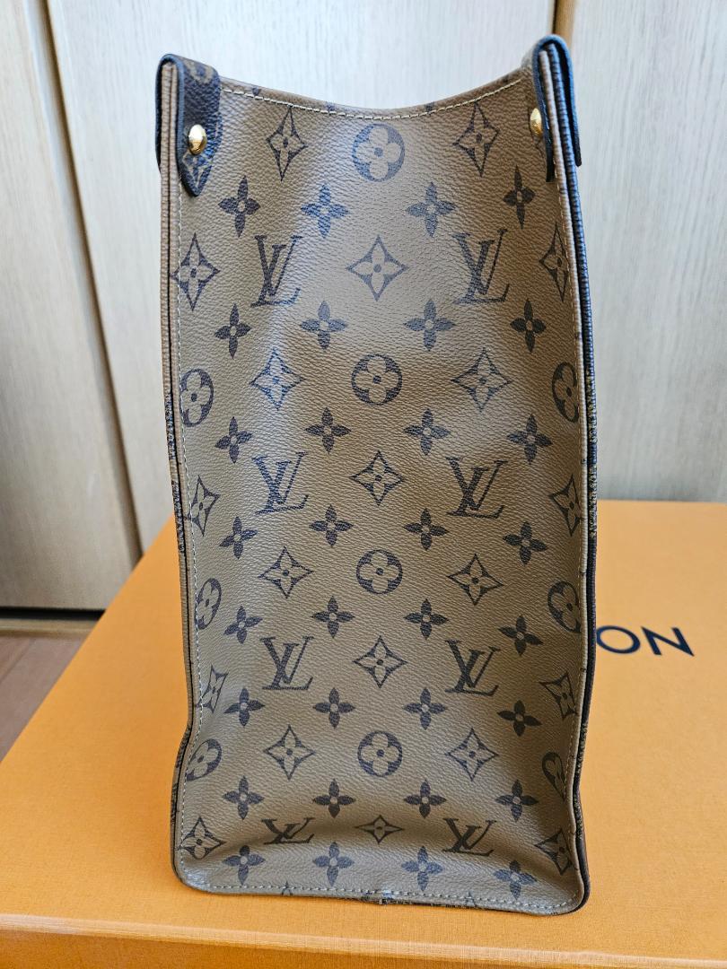 LOUIS VUITTON オンザゴーGM トートバッグ ブラウン
