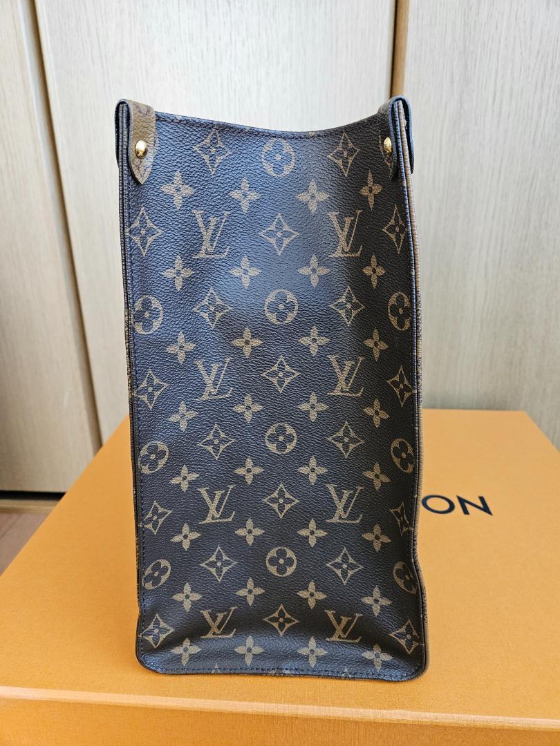 LOUIS VUITTON オンザゴーGM トートバッグ ブラウン