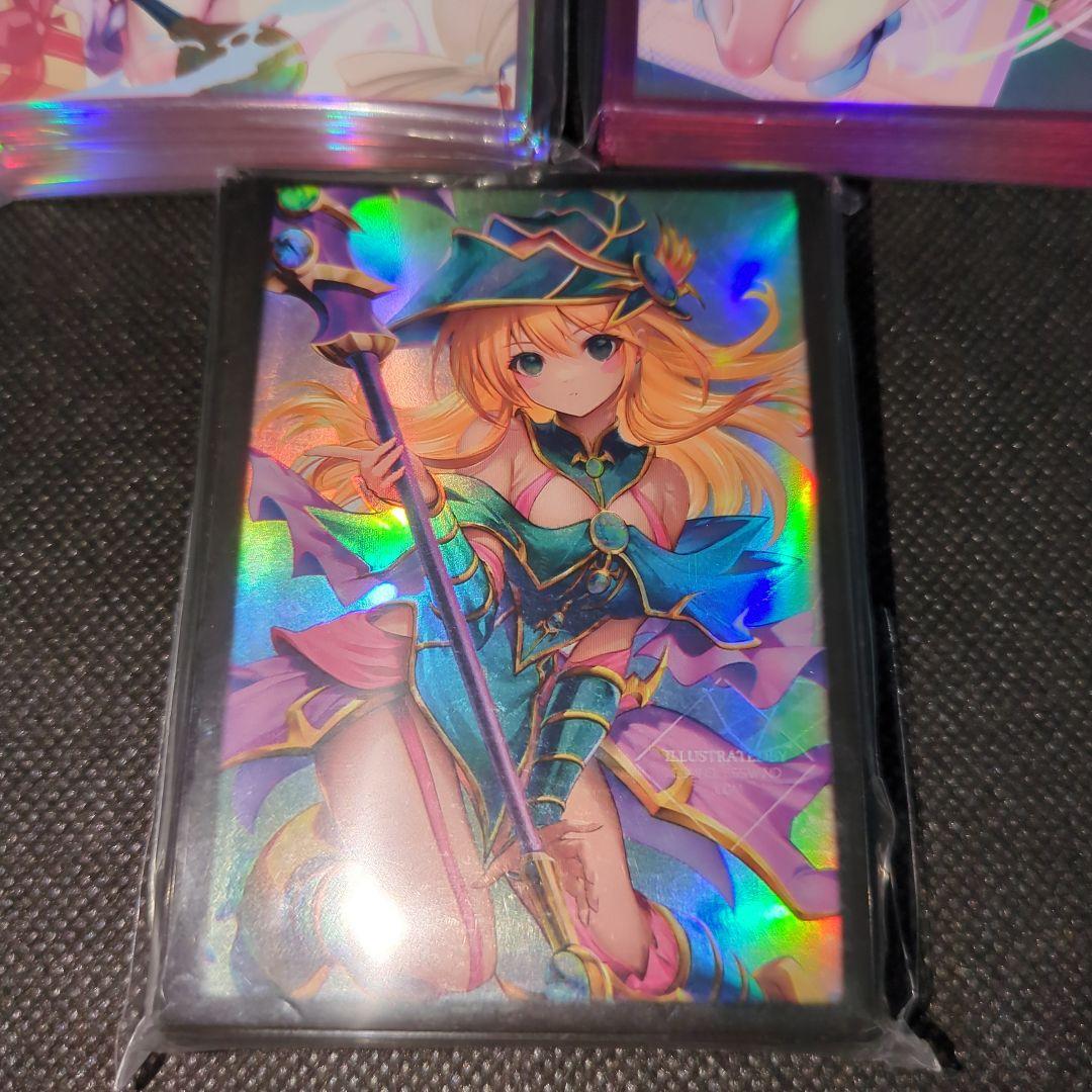 匿名配送 遊戯王 ブラック・マジシャンガール スリーブ 3点