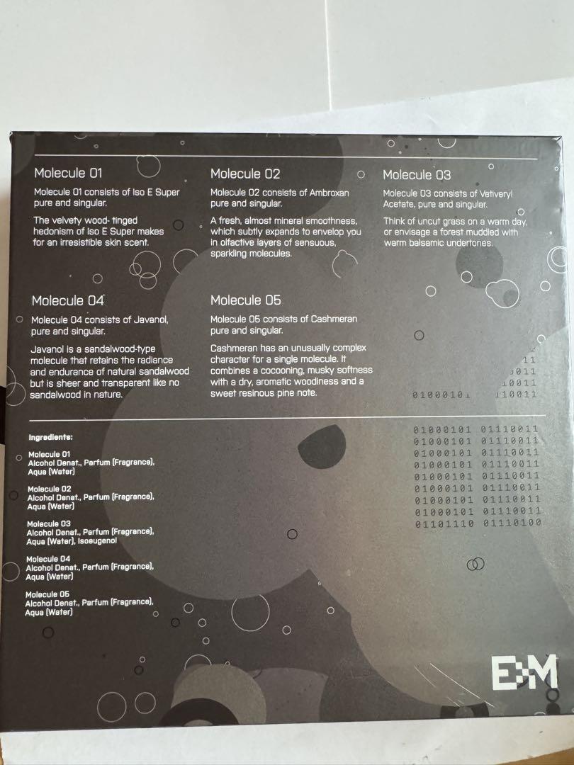 Escentric Molecules モレキュール ディスカバリーセット 4本