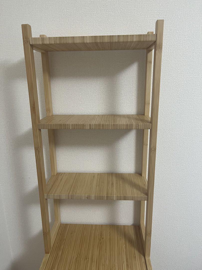 IKEA RÅGRUND ローグルンド シェルフユニット 竹 33 cm - メルカリ