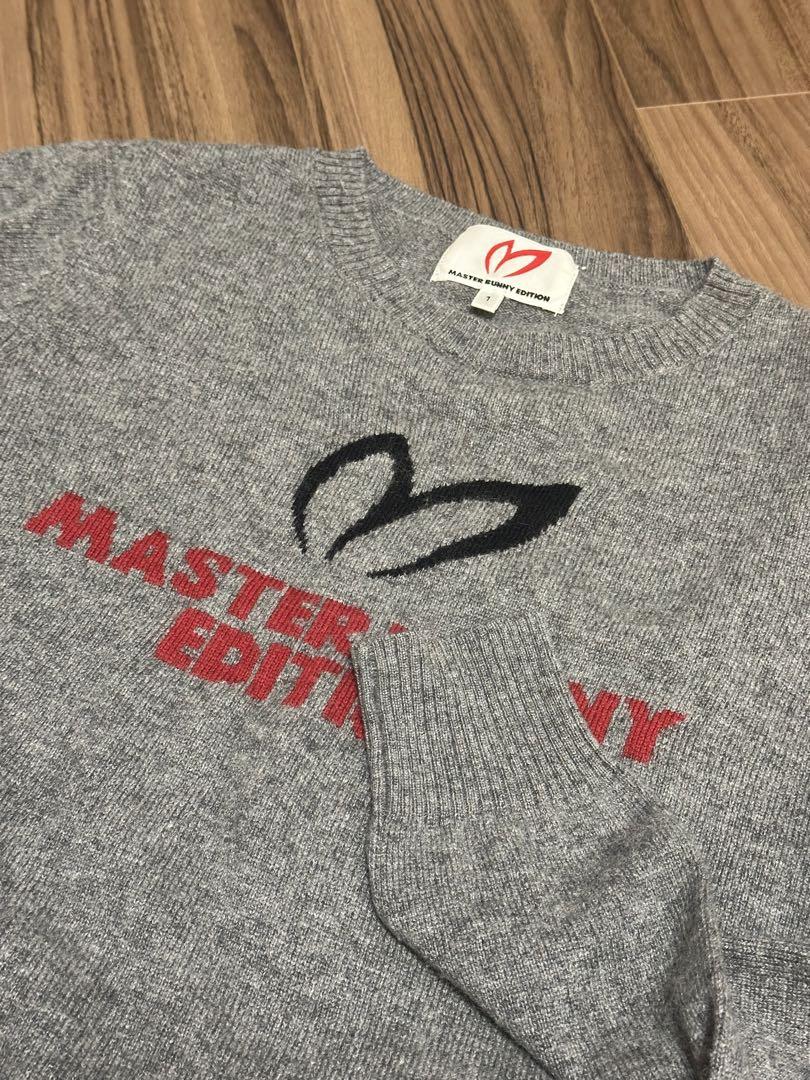 高速 割引 2025 西日本 MASTER - ヴィンテージスポーツ BUNNY カシミヤ グレー EDITION メンズウェア