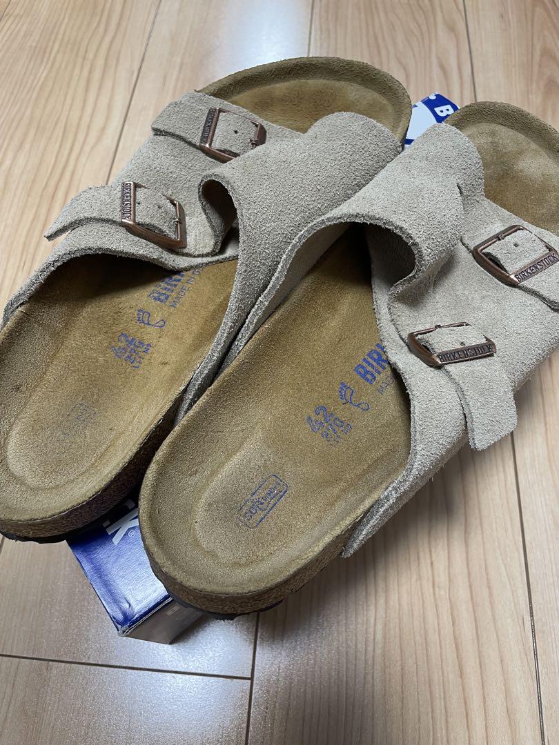 BIRKENSTOCK　チューリッヒ　ソフトフットベット　スエードレザー