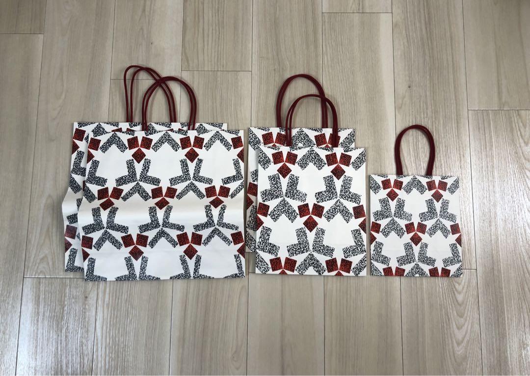 三越紙袋11 ショッパー美品大中小5枚