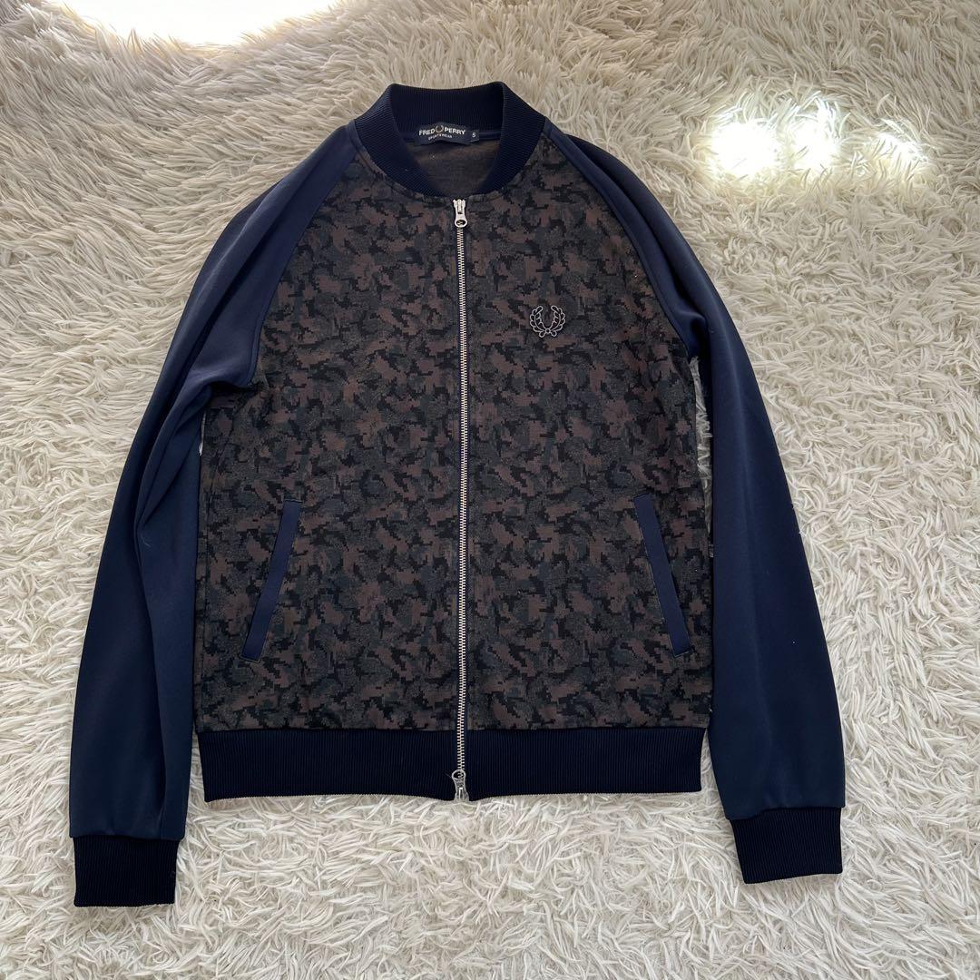 【FRED PERRY】フレッドペリー S トラックジャケット カモフラージュ柄