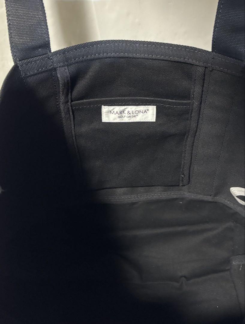MARK & LONA GOLF OR Café BLACKトートバッグ GOLF OR Café BLACK Tote Bag | MARK & LONA MARKET STORE