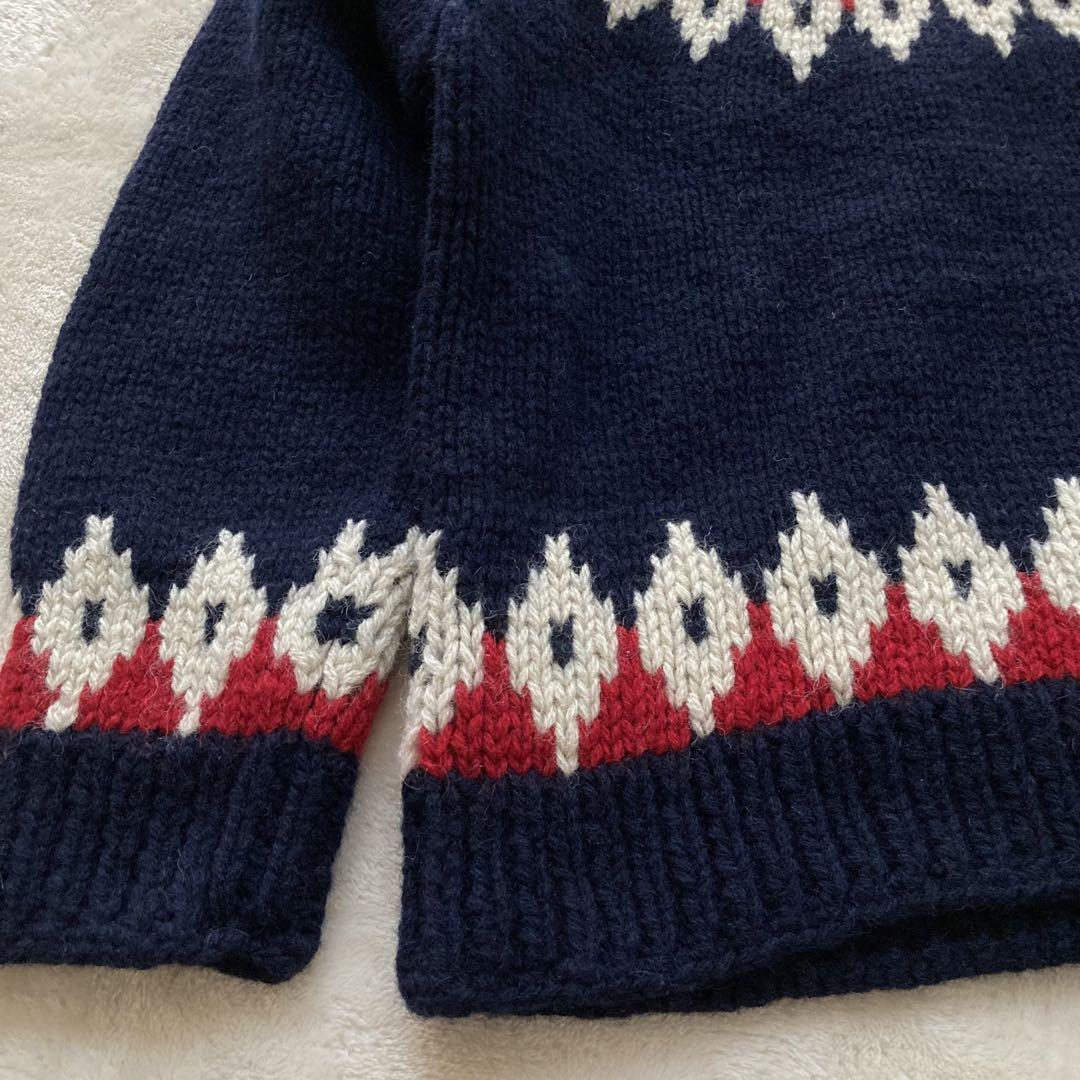 美品 スタンダードカリフォルニア ロンハーマン コラボ ウール カーディガン M