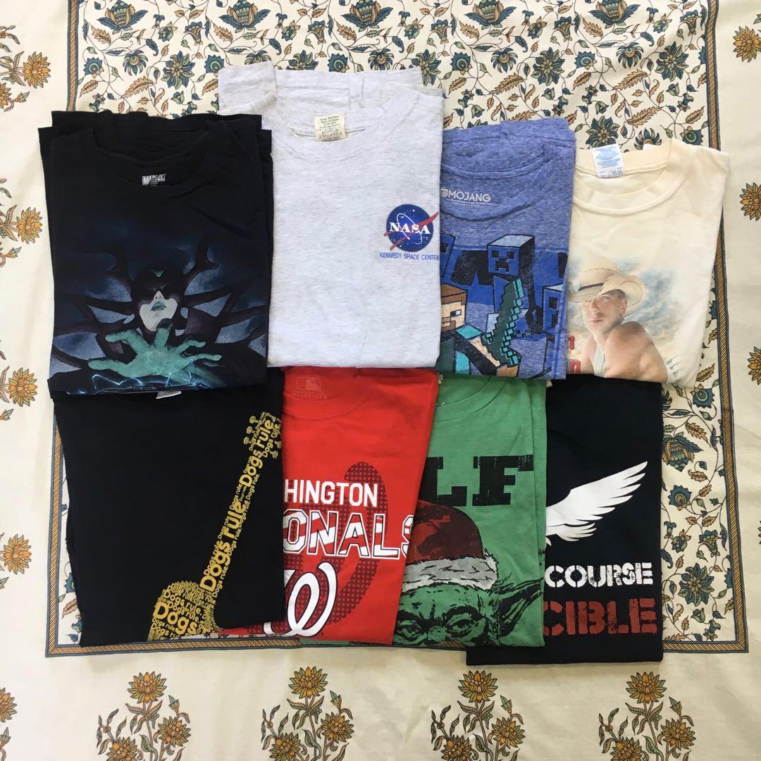 超爆安 ⑨ ⑩ まとめ 古着Tシャツmix まとめ売り 卸売 転売 40枚 S〜M