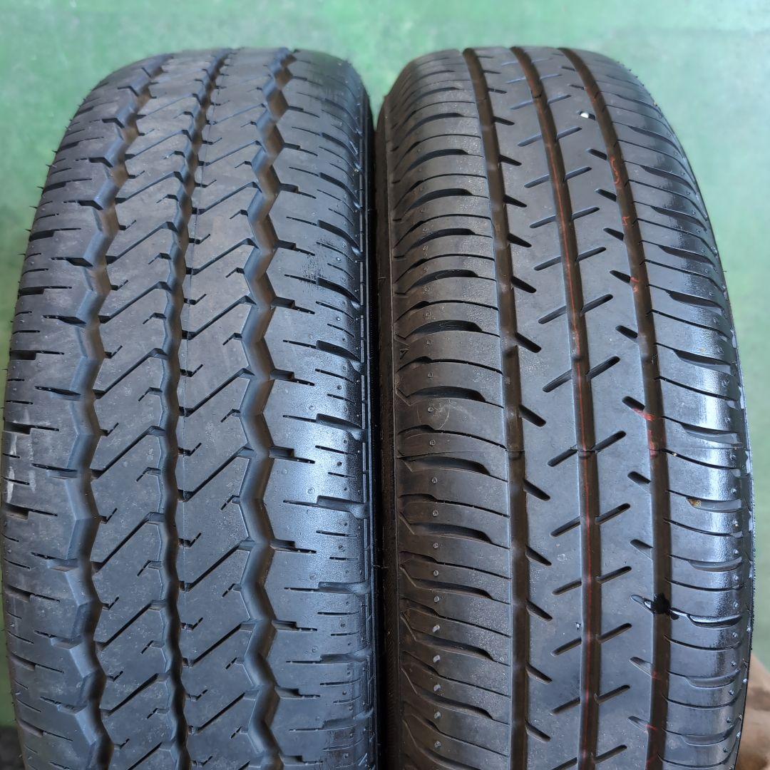 【バリ溝】マットブラック 塗装済み 155/65R13 2024