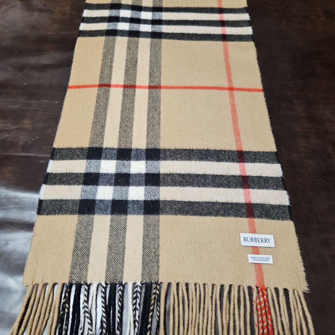BURBERRY　バーバリー　カシミヤマフラー
