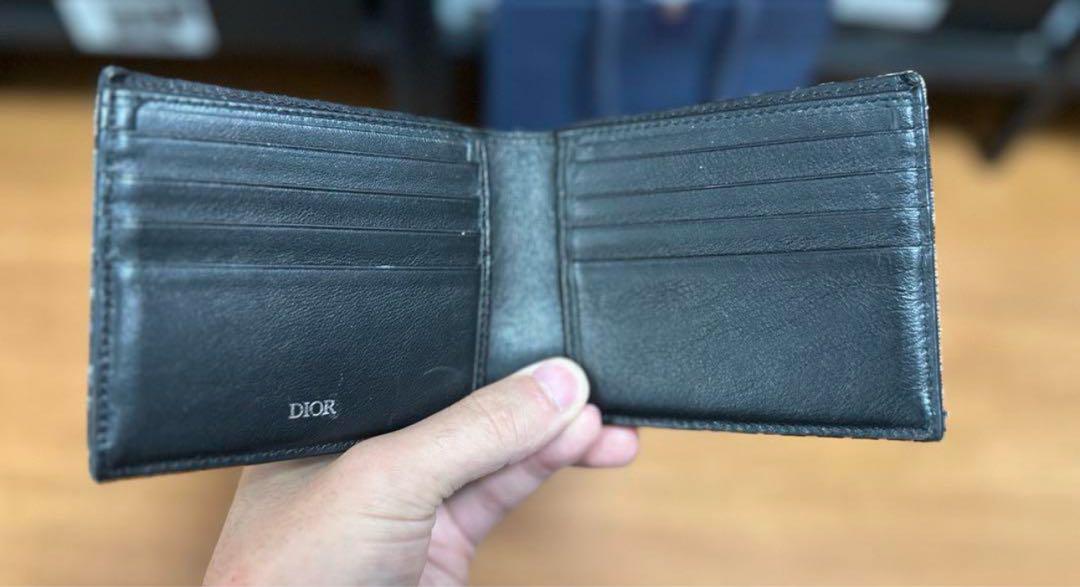あ*ま様 Dior 二つ折り財布 キャンバス　オブリーク