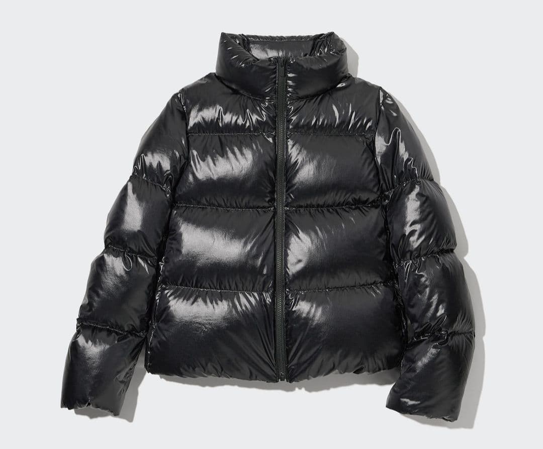 ユニクロ ウルトラライトダウン シャイニーボリュームジャケットS UNIQLO