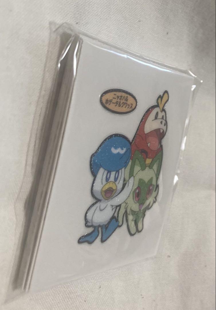 ポケモン デコキャラシール