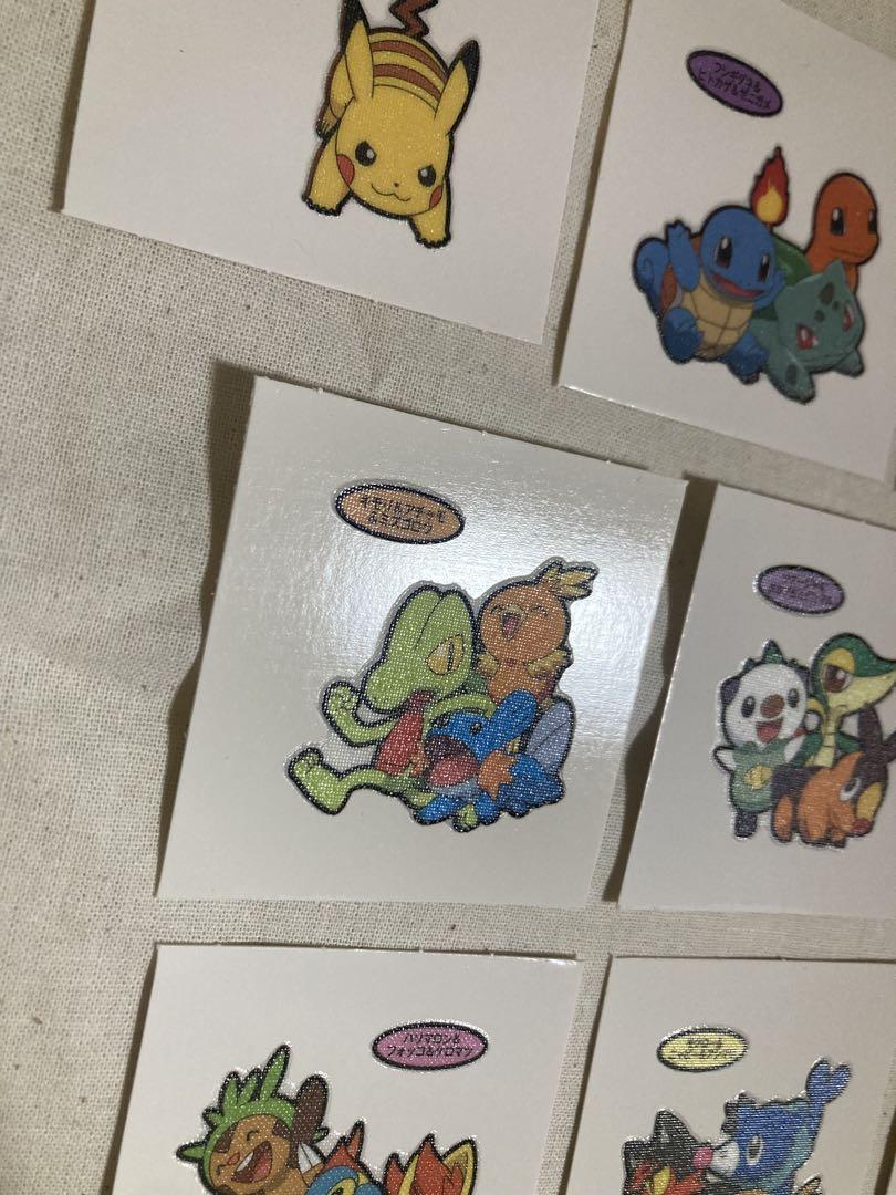 ポケモン デコキャラシール