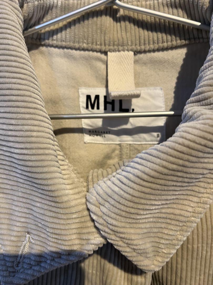 マーガレットハウエル MHL コーデュロイ　コート　ブルゾン　ジャケット