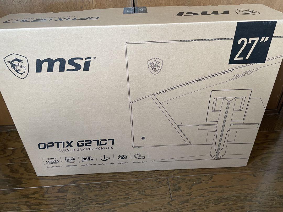MSI　G27C7 27インチ ゲーミングモニター