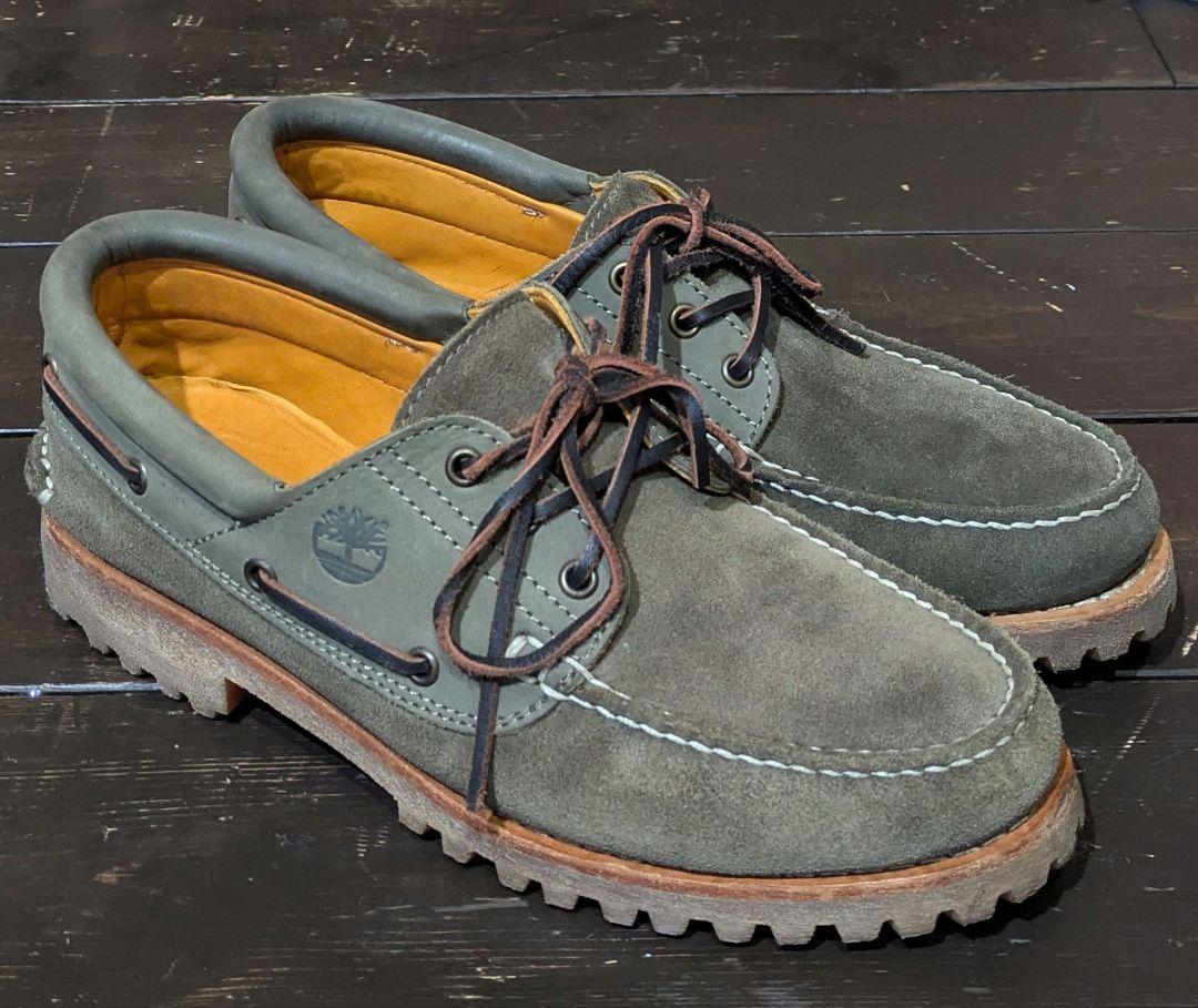 美品 Timberland ティンバーランド 3eye スリーアイ カーキ
