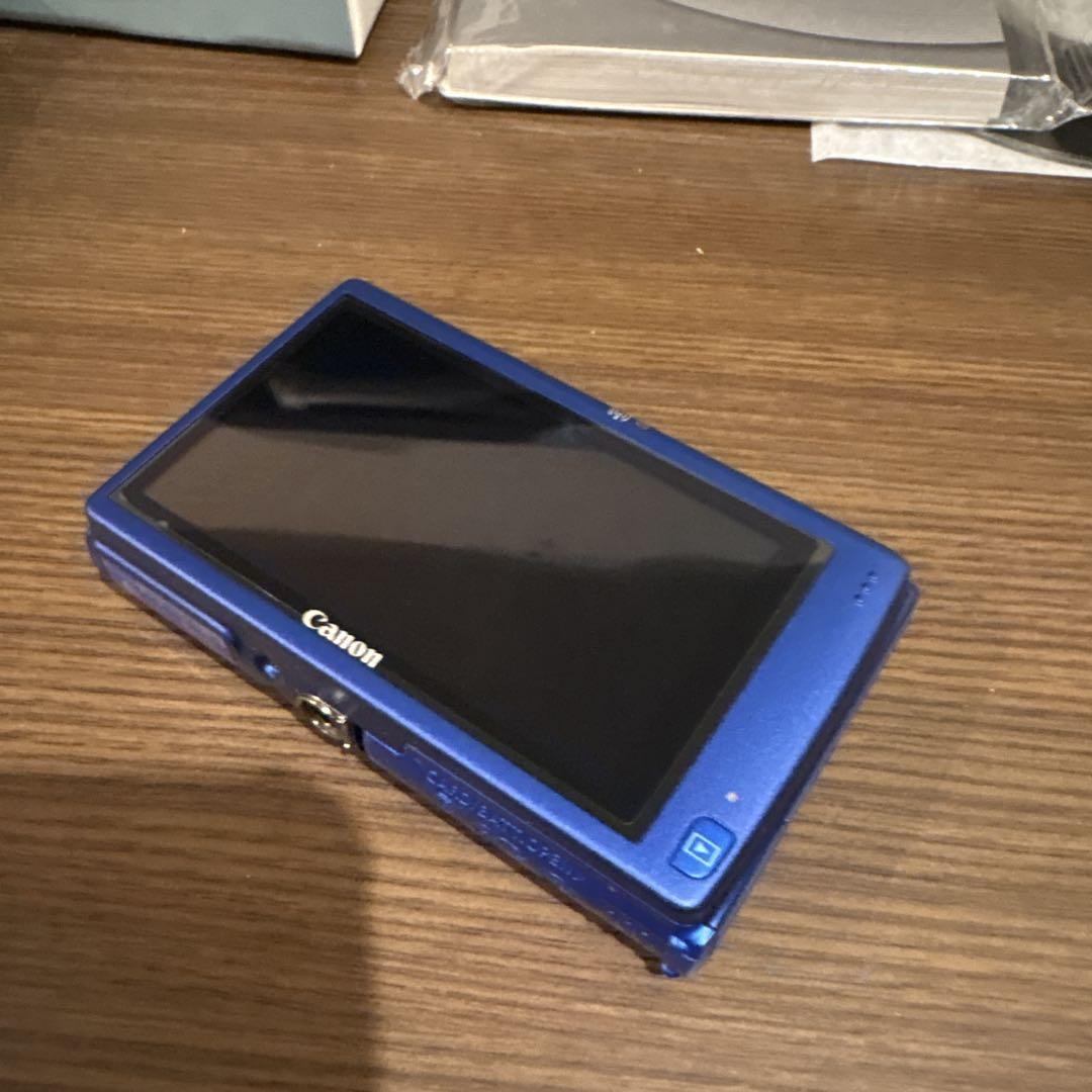 【超美品】Canon IXY 420Ｆ　デジカメ ブルー