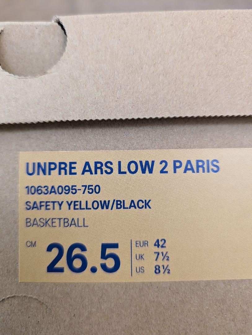 UNPRE ARS LOW 2 PARIS アンプレアルスロー2 ASICS シューズ(男性用)