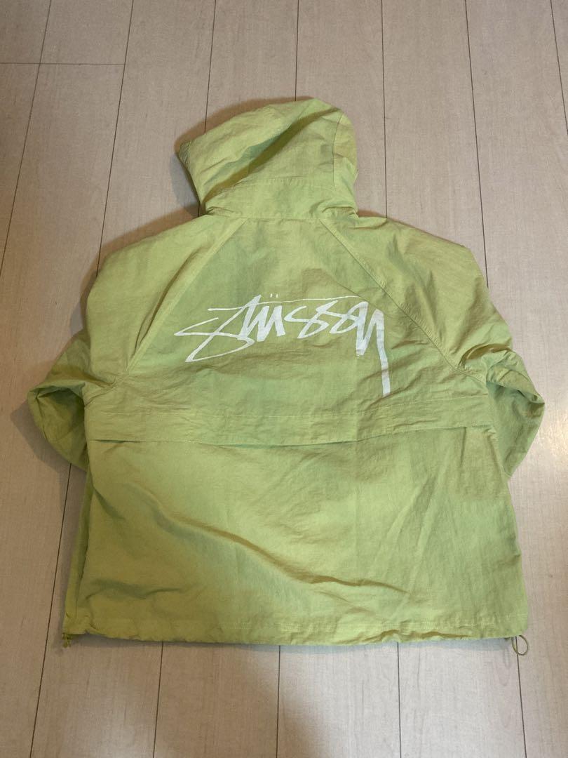 ジャケット・アウター Stussy Beach Shell Wave dye jacket lime s-l1200.jpg