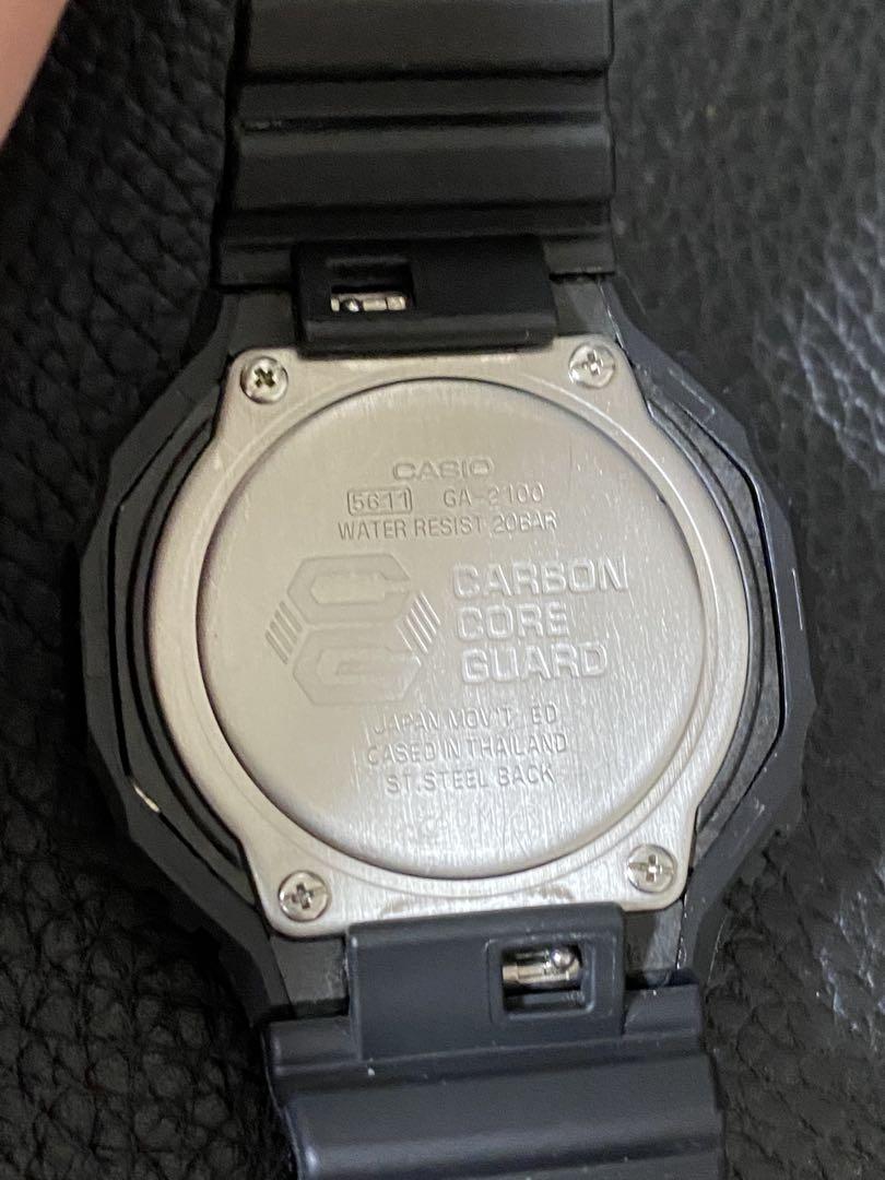 S*a様 CASIO G-SHOCK GA-2100-4AJF レッド