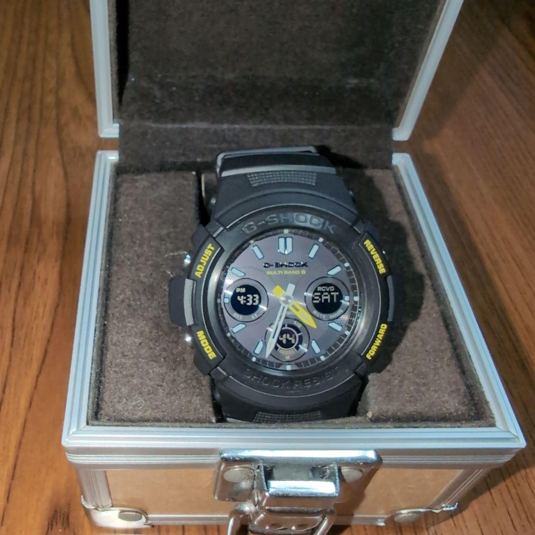 美品 ◆カシオ◆ G-SHOCK 電波ソーラー腕時計 ファイアーパッケージ