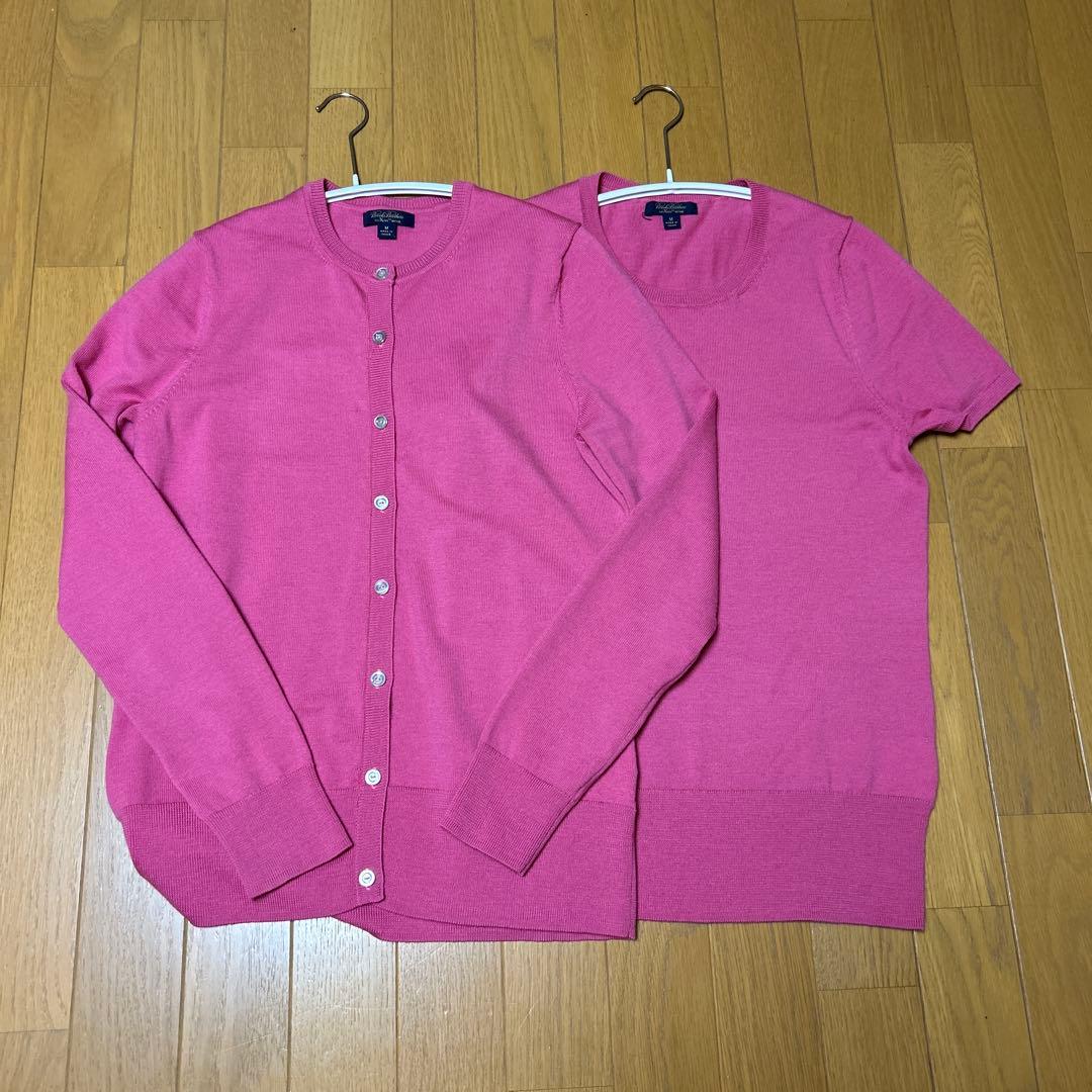 ブルックスブラザーズ アンサンブルニット ウール 春色 - メルカリ