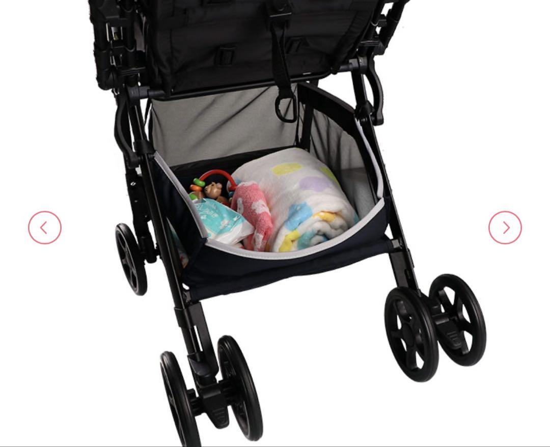 【新品】西松屋SmartAngelベビーカー デ・ヨーネ レジェ e NAVY