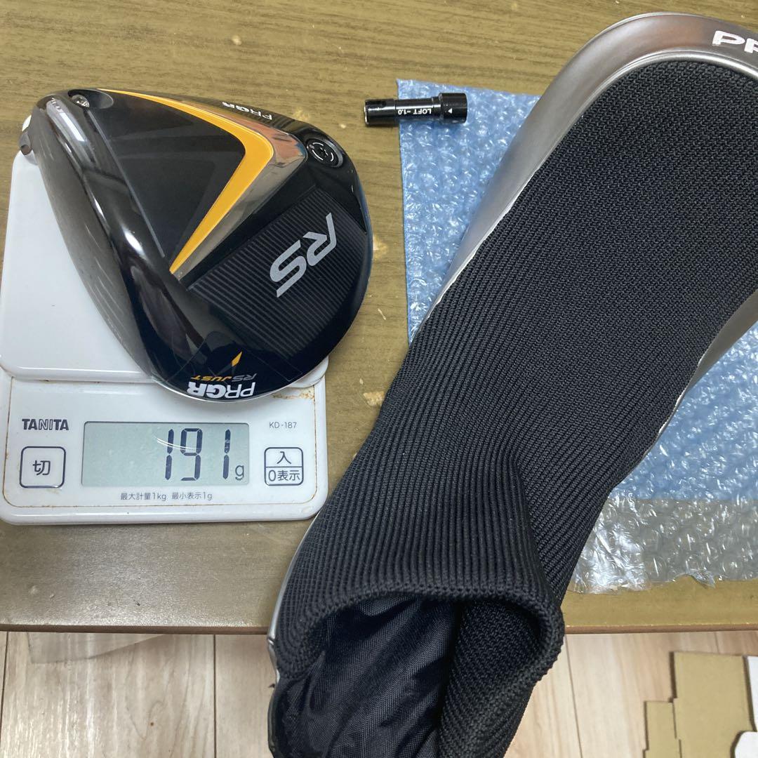 プロギア RS JUSTドライバー　ヘッド　1W 9.5° ヘッドカバー
