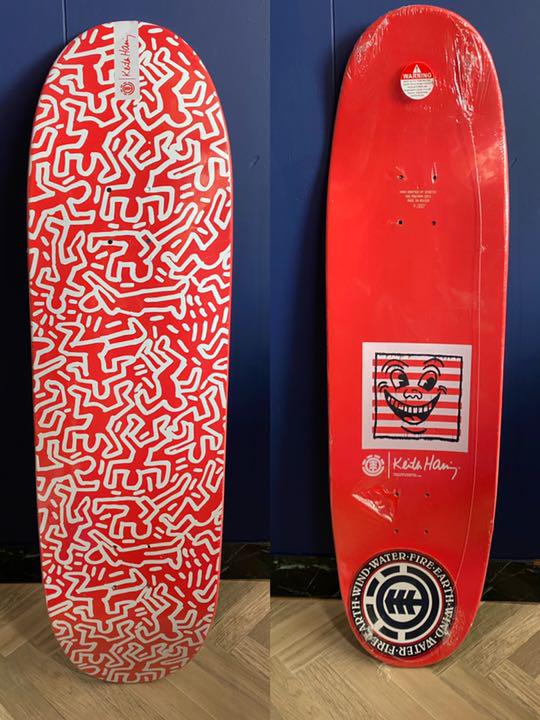 ELEMENT×Keith Haring スケートボード  デッキテープ付