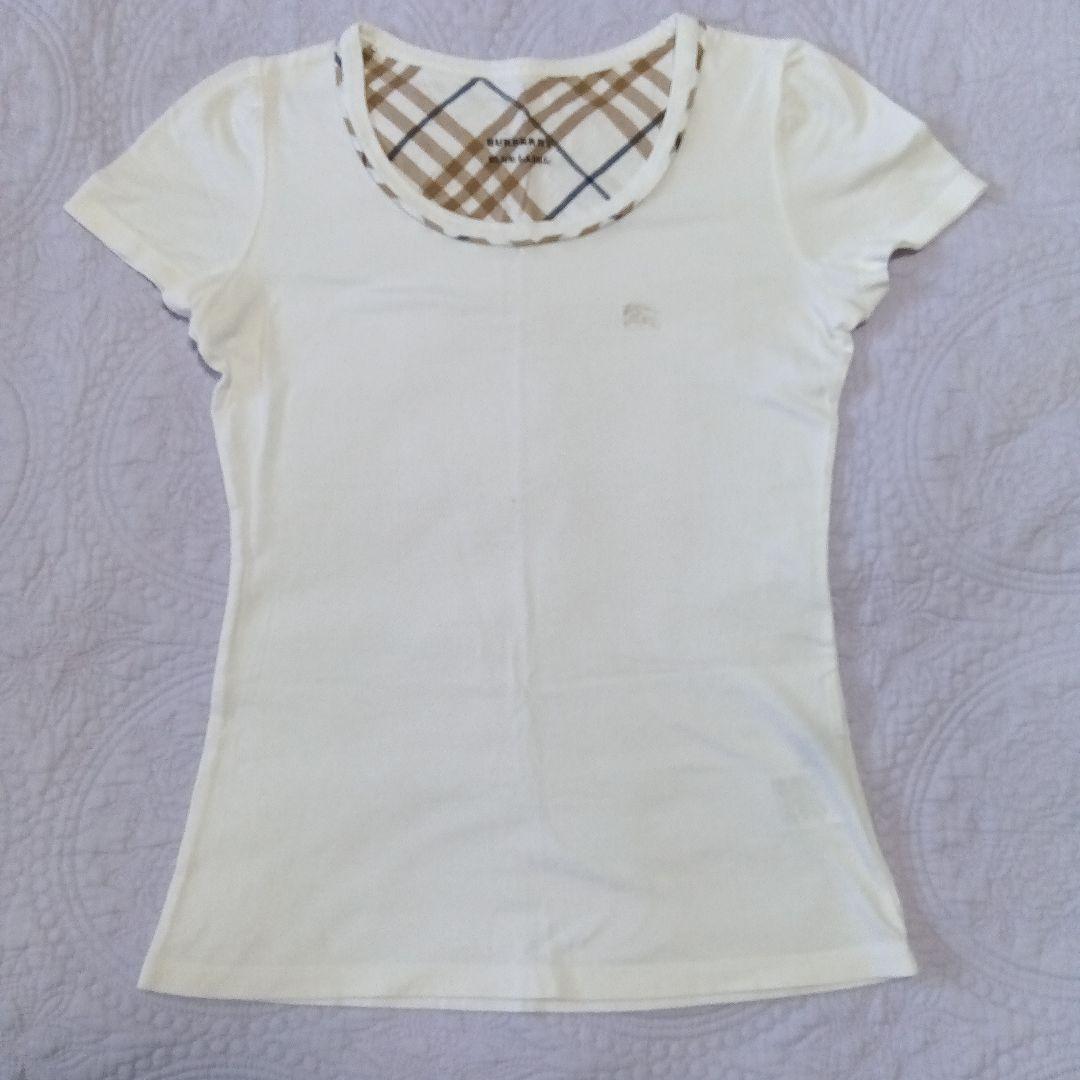 Burberry Blue Label 半袖Tシャツ M Burberry Blue Label ブラック Tシャツ M - メルカリ