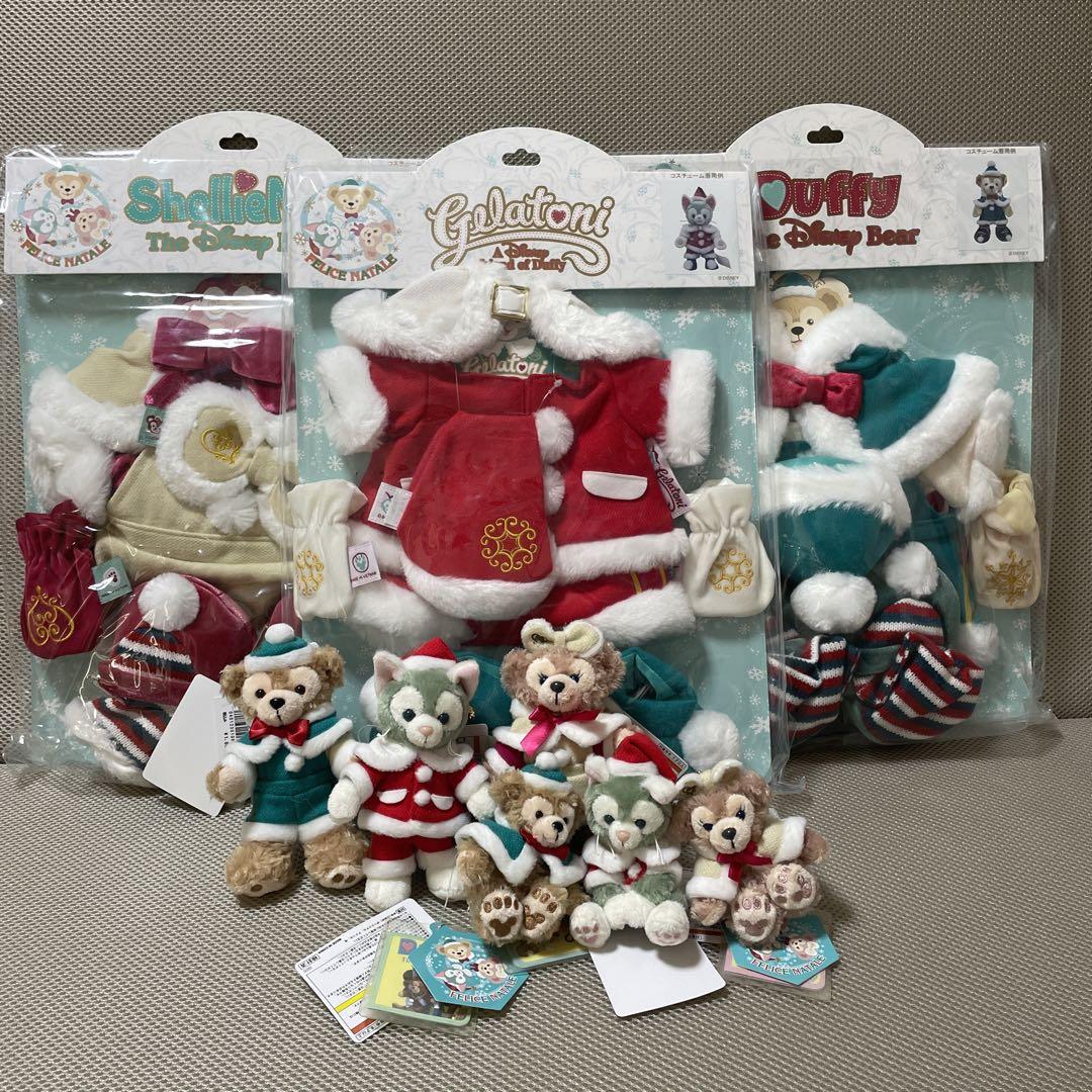 ダッフィー　シェリーメイ　ジェラトーニ　まとめ売り　クリスマス