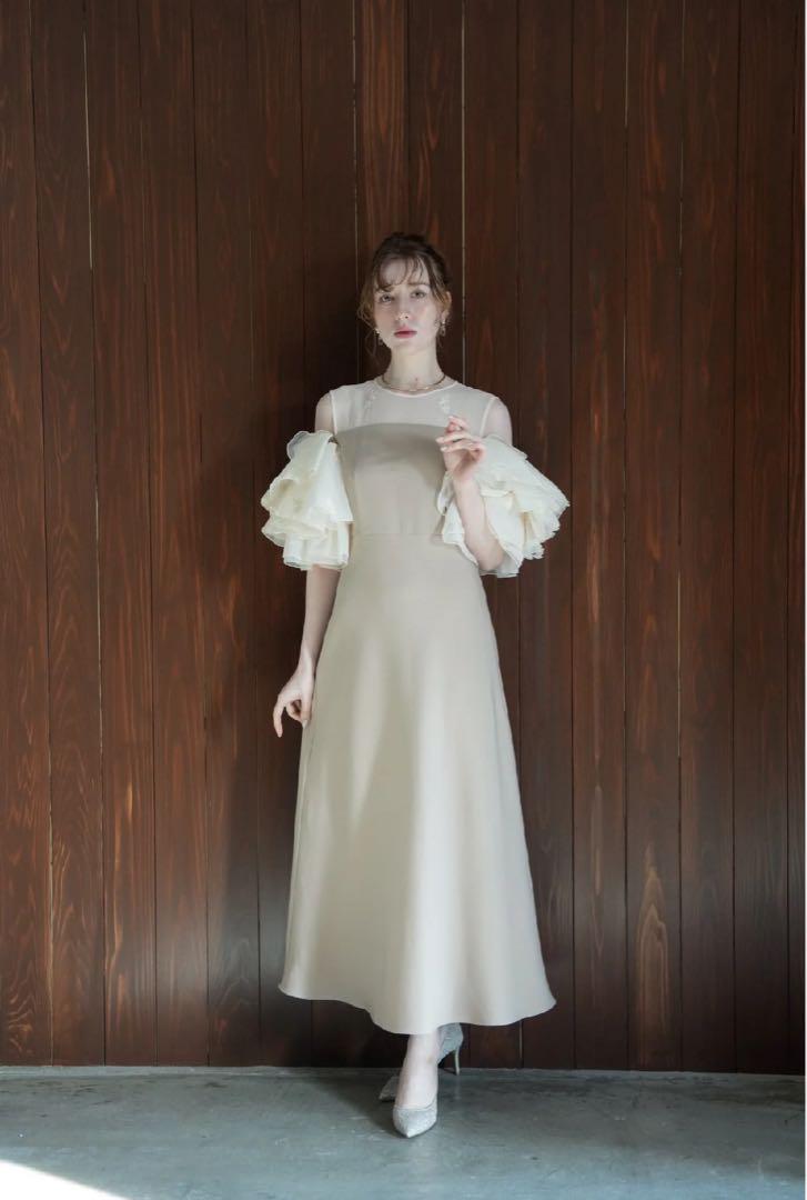 美品】Acka organdy frill dress サイズ1 - メルカリ