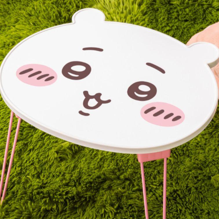 新品·未使用」ちいかわ おかお折りたたみミニテーブル＆ころころ