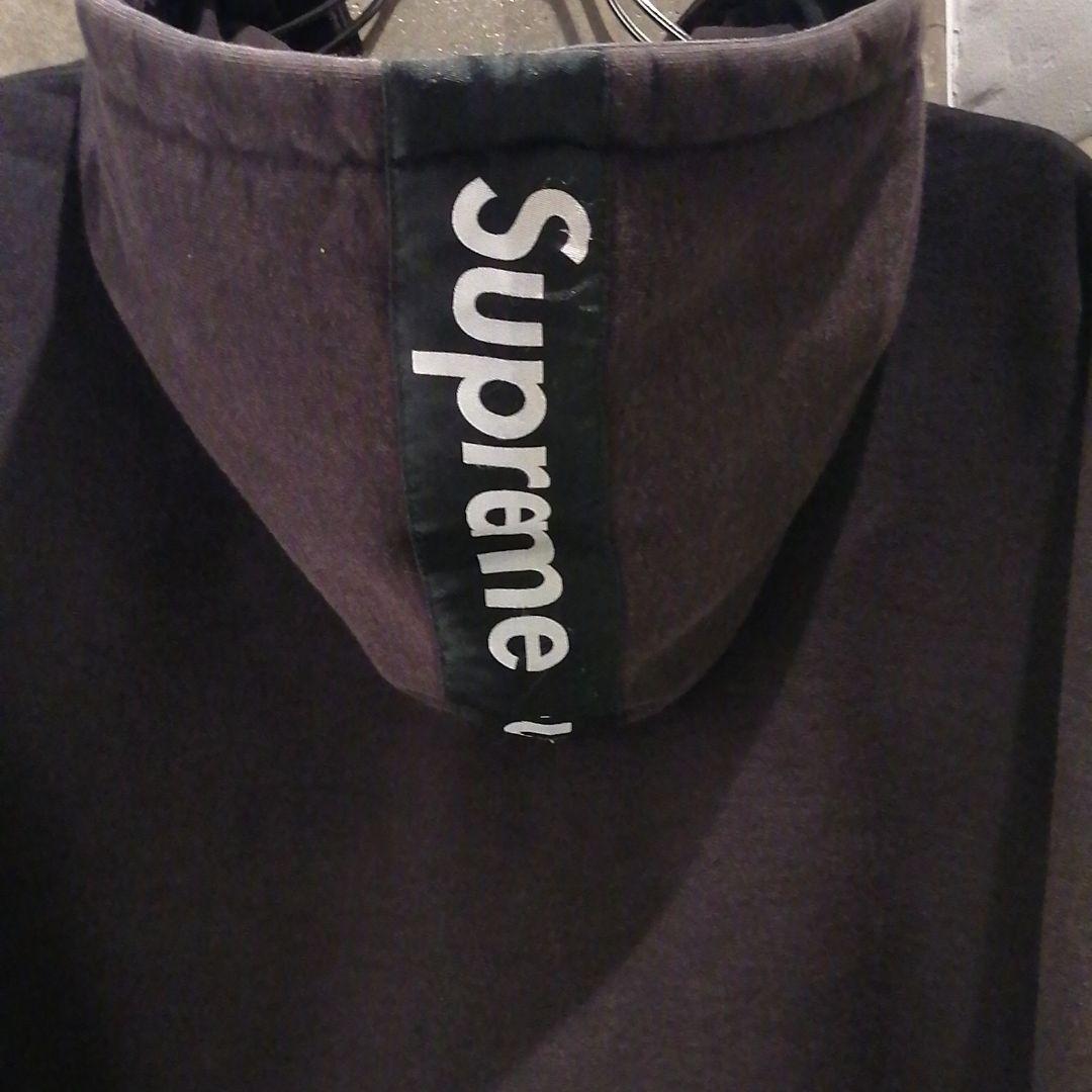 海外最新 【フード テープロゴ】SUPREME パーカー ブラックアイパッチ STUSSY - パーカー