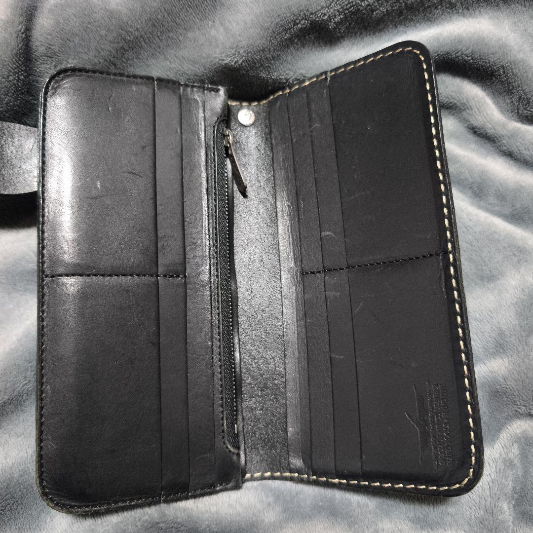 ライダースウォレット FUNNY カービング ライダースウォレット FUNNY カービング