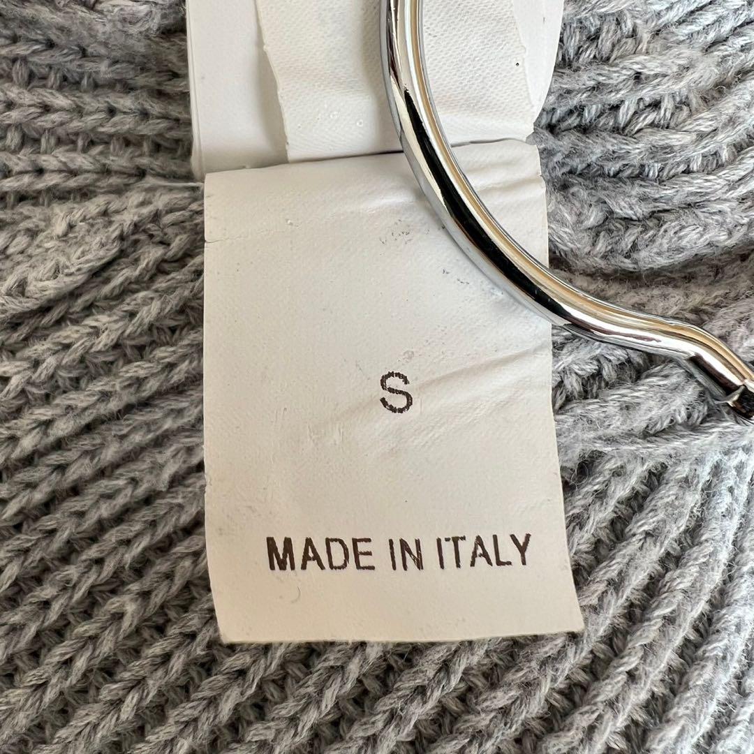 BRUNELLO CUCINELLI モニーレボール 畦編みカーディガン S