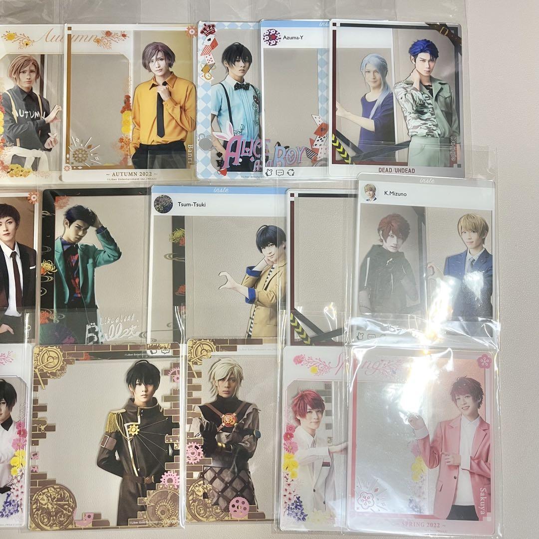 エーステ アクリルクリアカード　18枚セット GOODS | MANKAI STAGE『A3!』ACT2! ～SUMMER 2023～ 公式サイト
