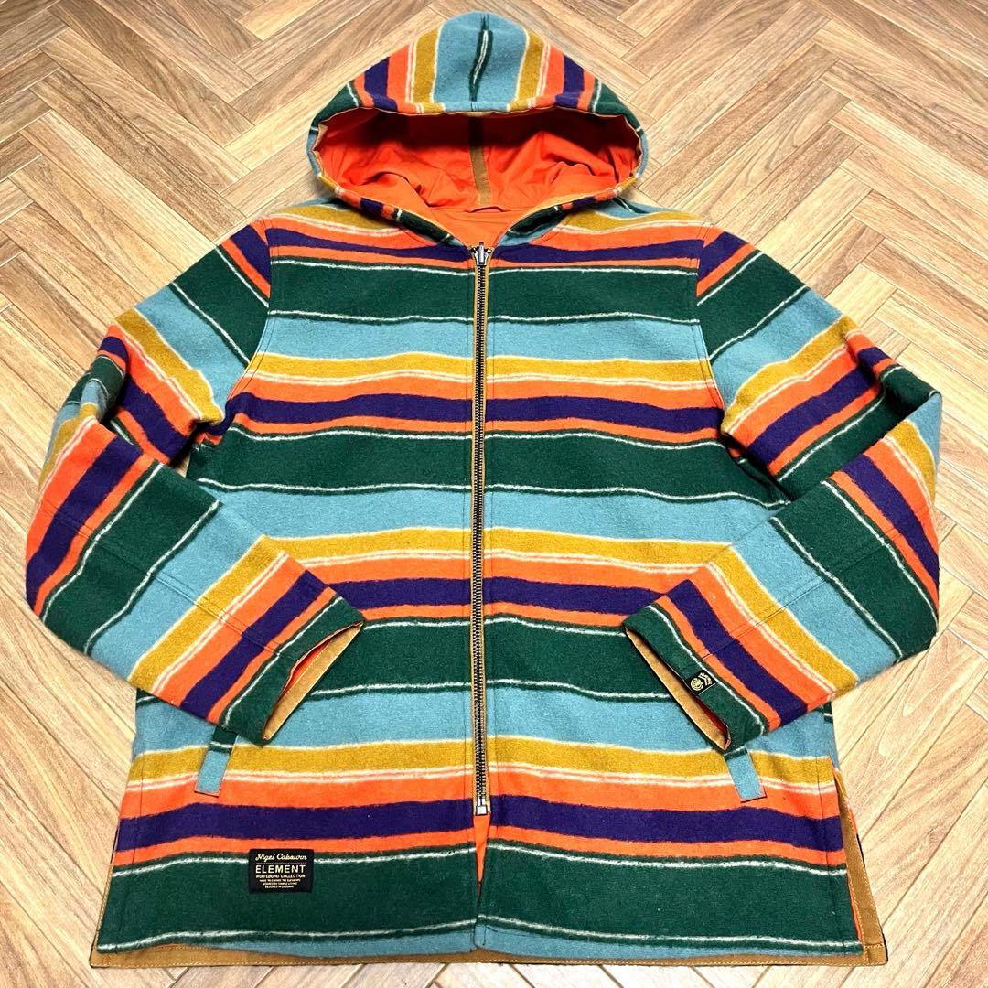 ナイジェルケーボン エレメント リバーシブル マウンテンパーカーM Nigel Cabourn