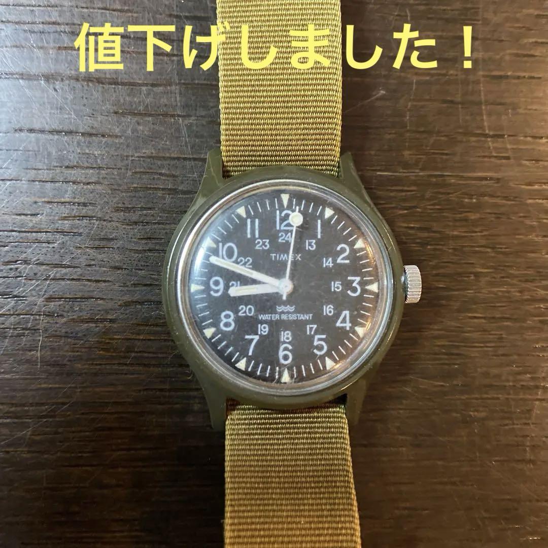 TIMEX タイメックス　キャンパー　手巻き1980年代 TIMEX タイメックス キャンパー 手巻き1980年代