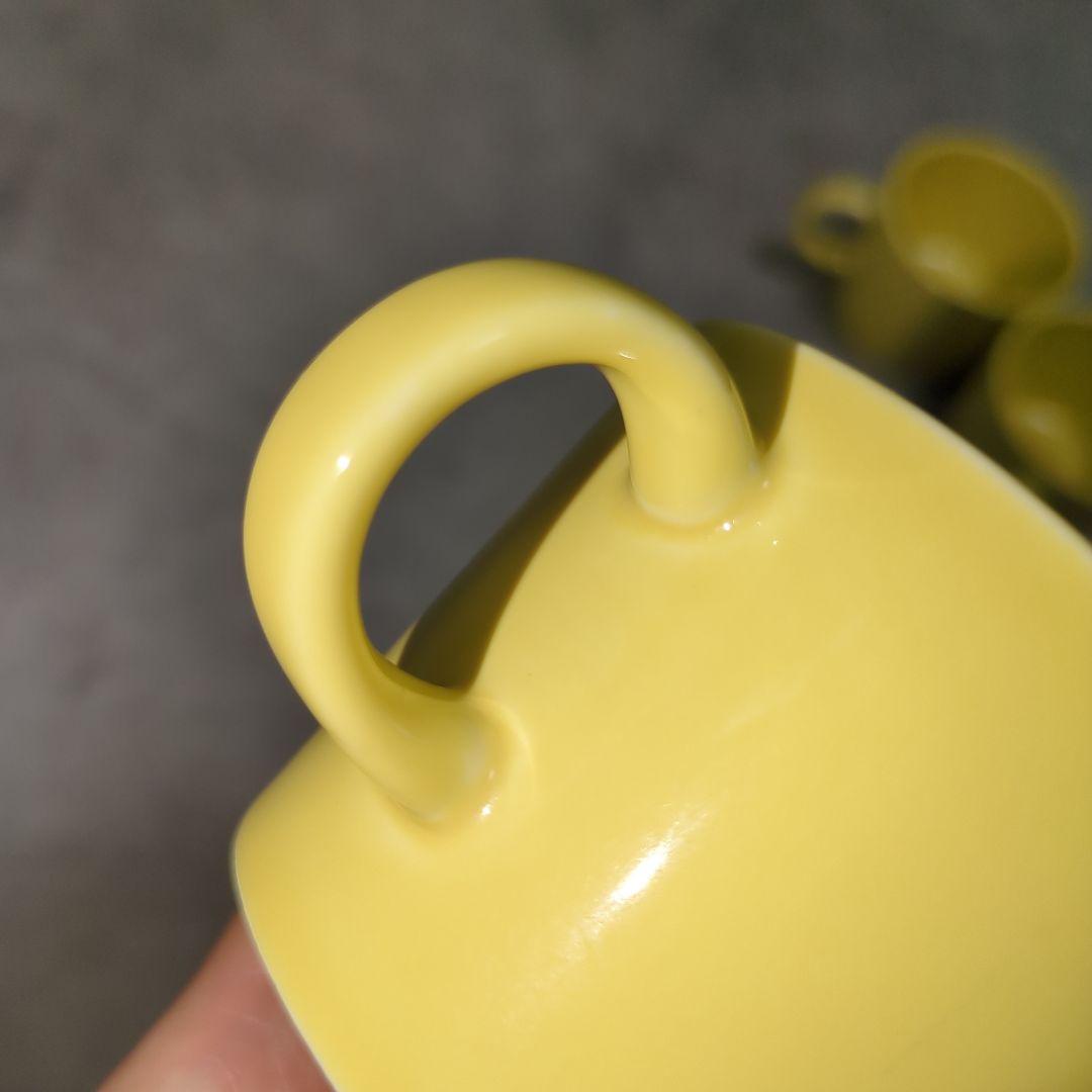 ARABIA TEEMA イエローマグカップ 3個セット