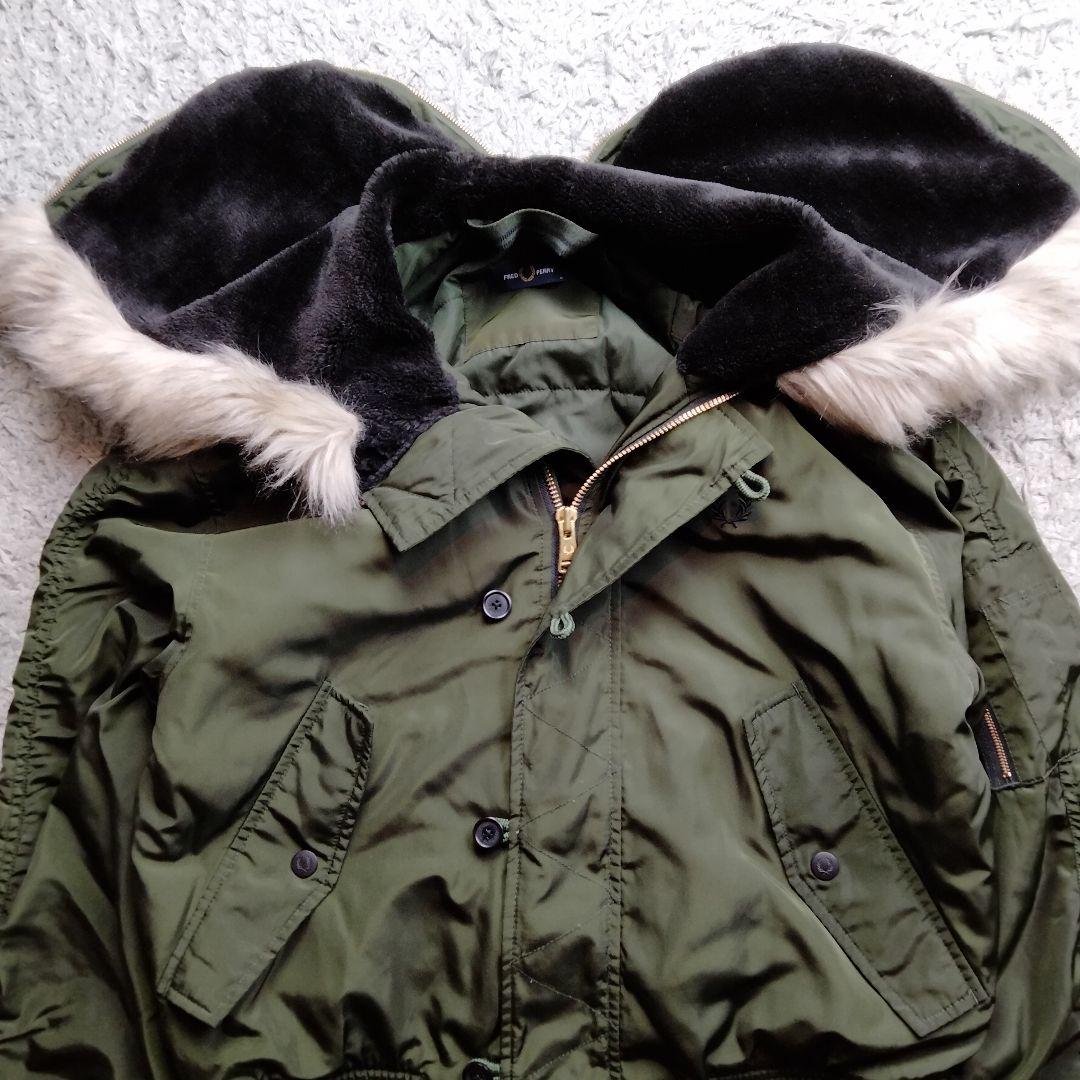 フレッドペリー【極美品】N2B　フライトジャケット　FREDPERRY　カーキ系