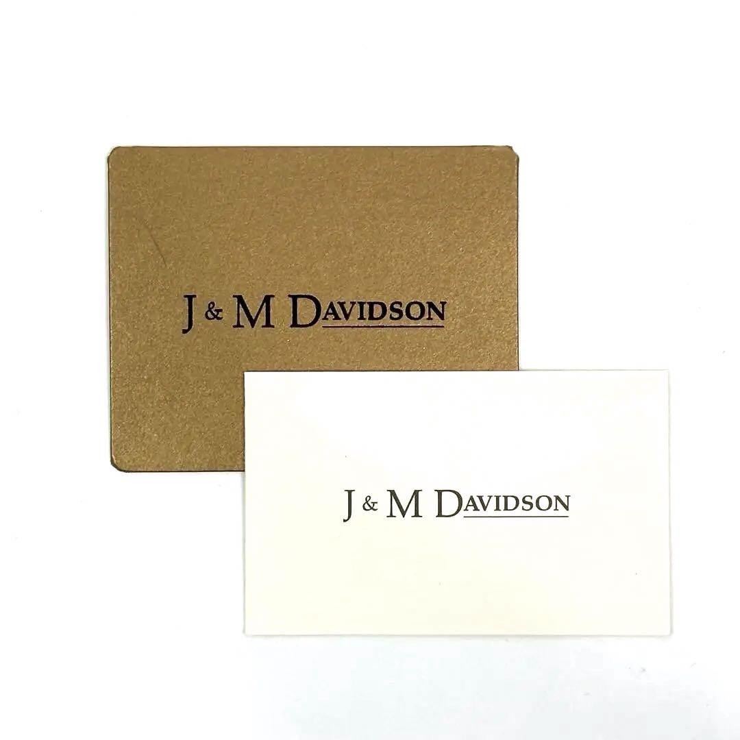 新品 J&M Davidson 長財布 ブラック
