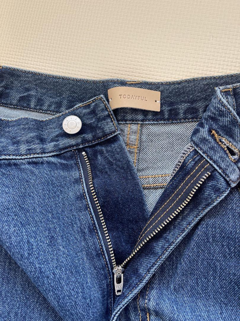 ◉新品/スピード発送TODAYFUL Cary's Denim（ブルー)