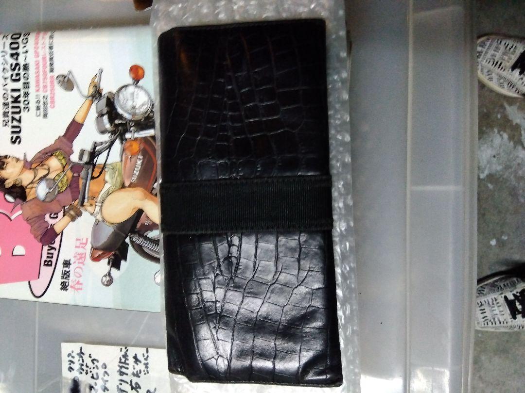 Ferragamo　長財布　激渋　激レア　当時物　ヘ( ´Д`)ノ　BLACK